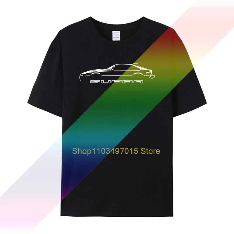 AUTOTEES T SHIRT FOR RETRO TOYOTA CELICA SUPRA 2.8 GT 2 CAR ENTHUSIASTS