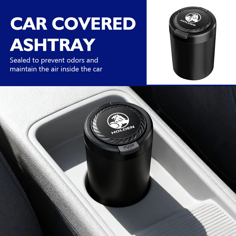 Car Portable Ashtray Garbag Can Multi-function Trash Bin Accessories For Holden Astra Commodore Cruze Trailblazer Colorado VT VX