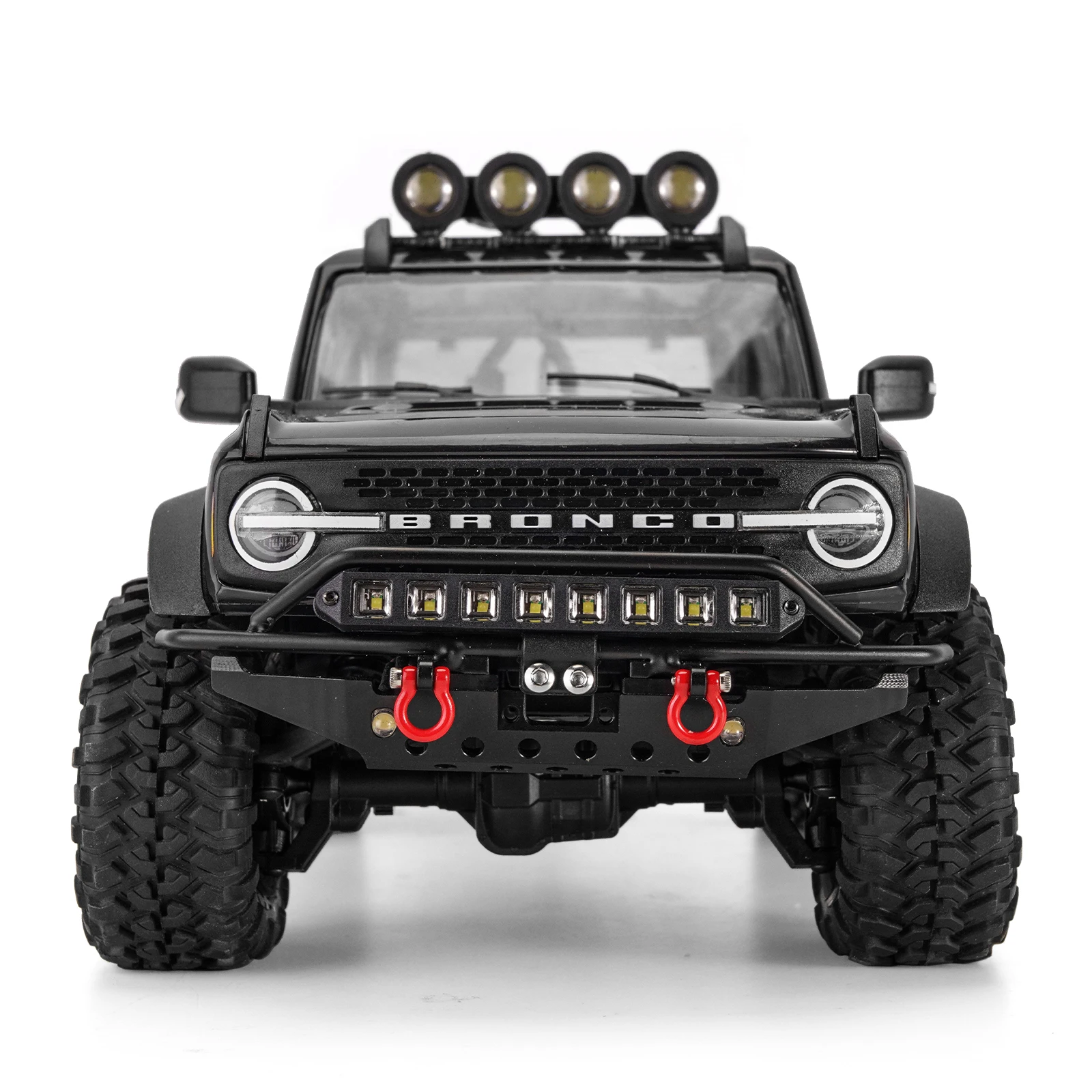 INJORA Roof Light LED Spotlights Headlight for TRX4M Bronco Upgrade Part 1/18 RC Crawler Accessory