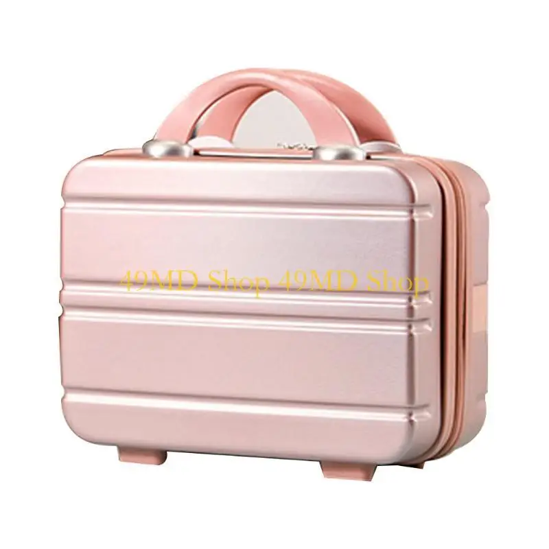 

49MD Travel Hand Luggage Cosmetic for Case Small Makeup Carrying Mini Suitcase