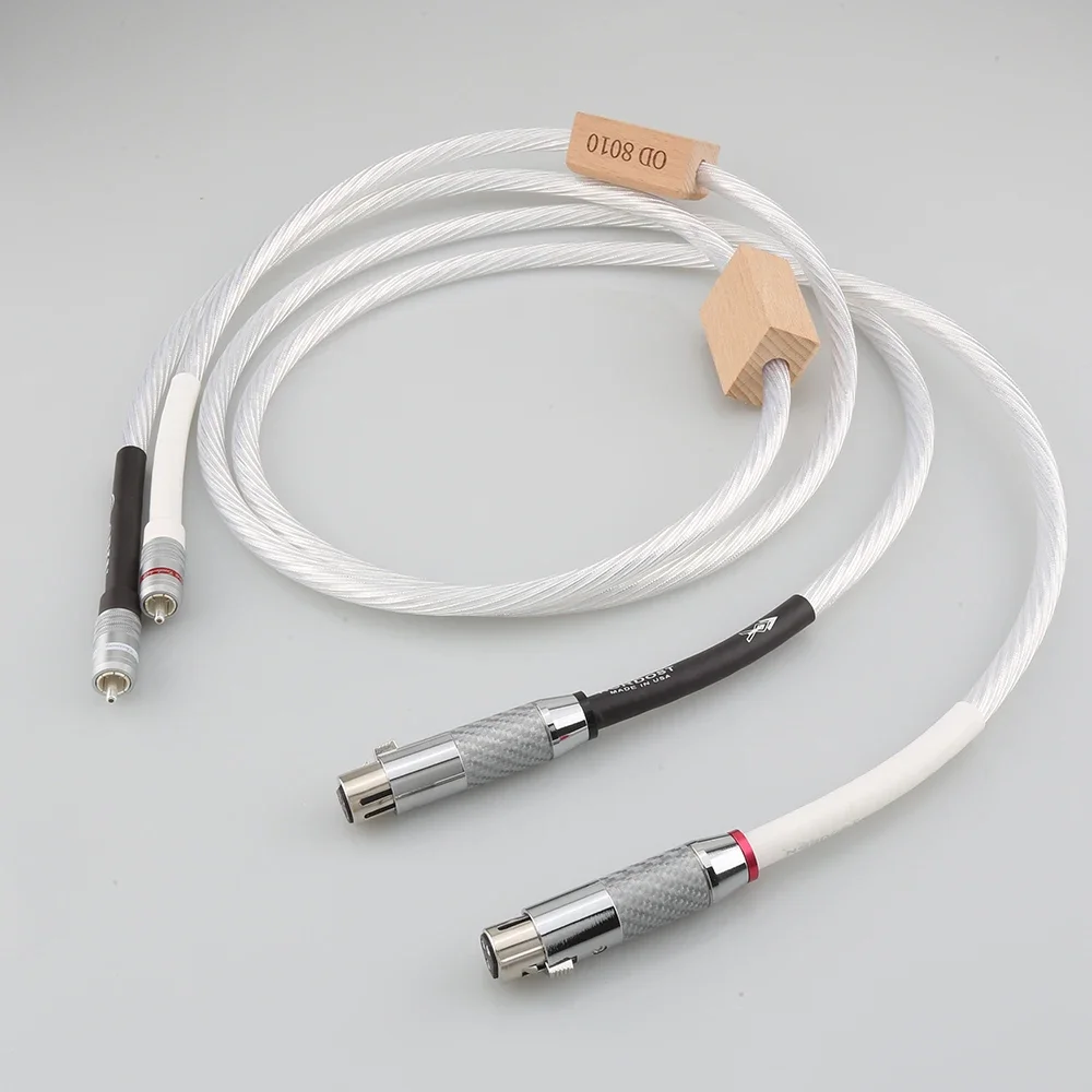 

SP-9003Ag hifi four-core 6N single crystal pure silver audio signal cable XLR balance line over machine line