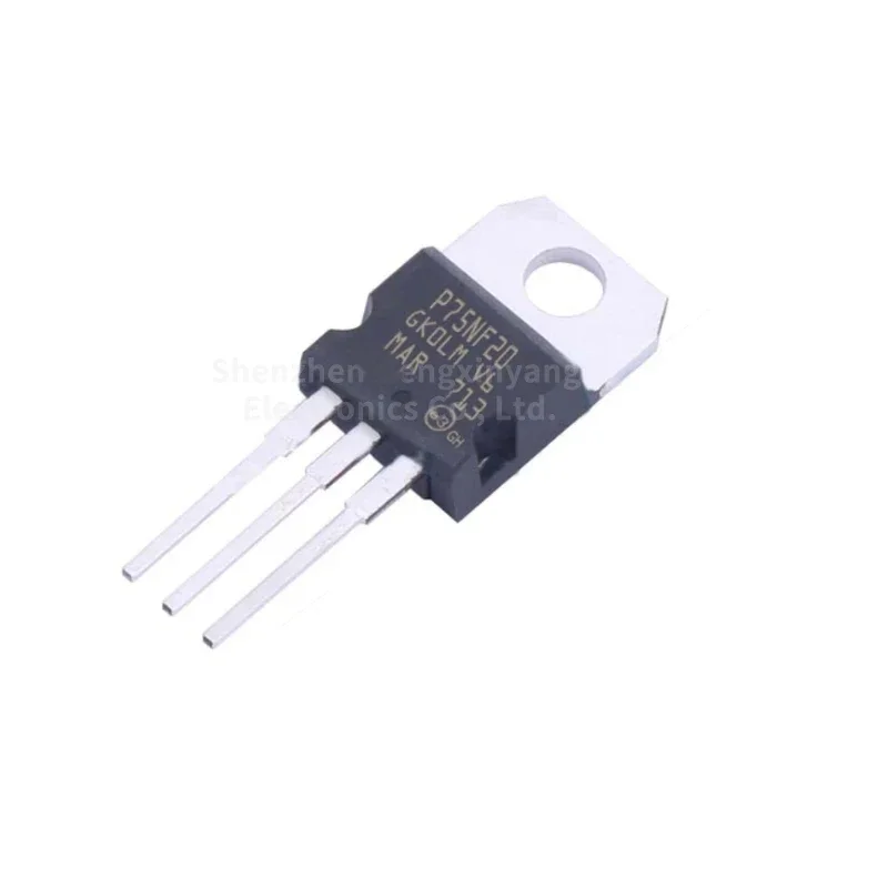 10PCS   STP75NF20 is directly inserted into TO-220 75N20 N channel 200V 75A MOS field effect tube