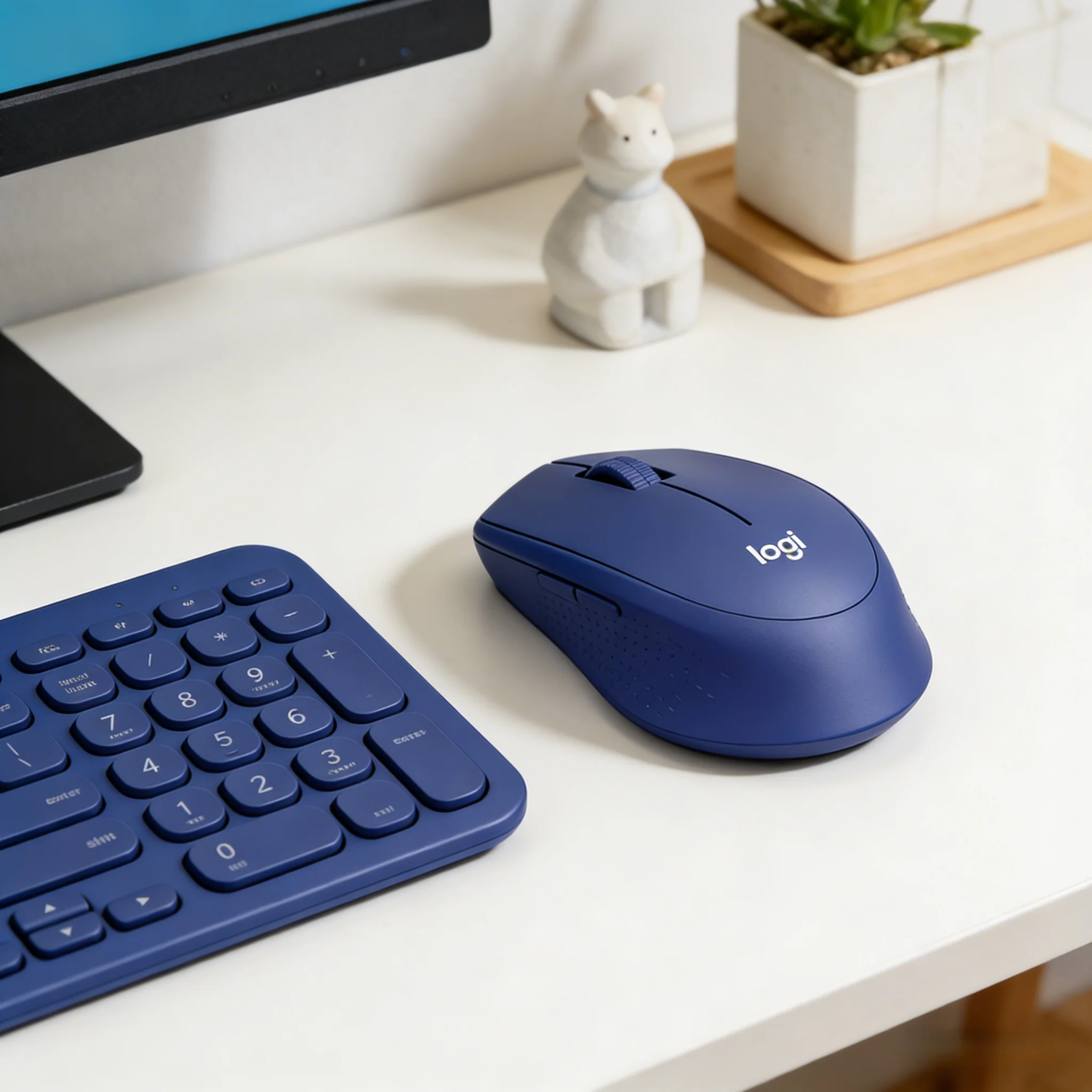 Logitech M330 Silent Plus Wireless Mouse, 90% Noise Reduction, Ergonomic 2.4G 1000 DPI, 24-Month Battery for Office Home Laptop