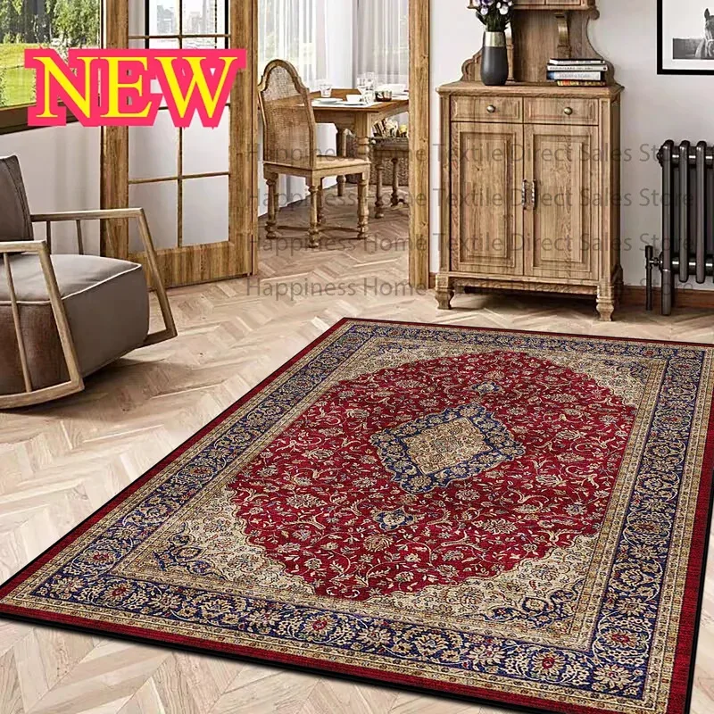 VIKAMA Vintage Persian Ethnic Rugs Turkish Rugs – Suitable For Living Rooms And Bedrooms; Vintage Rugs Hall Mats Home Decor view 3