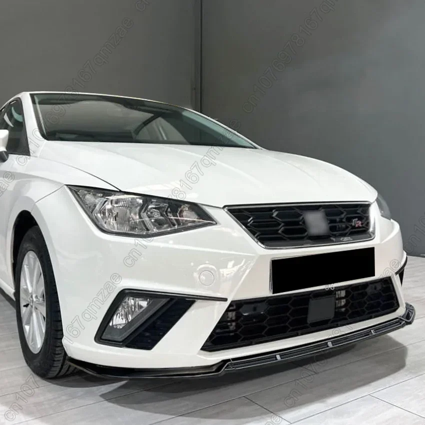 For Seat Ibiza MK5 Standard/FR 2018-2023 Front Bumper Lip Splitter Diffuser Body Kit Spoiler Bumper Guard Protector Accessories - view 2