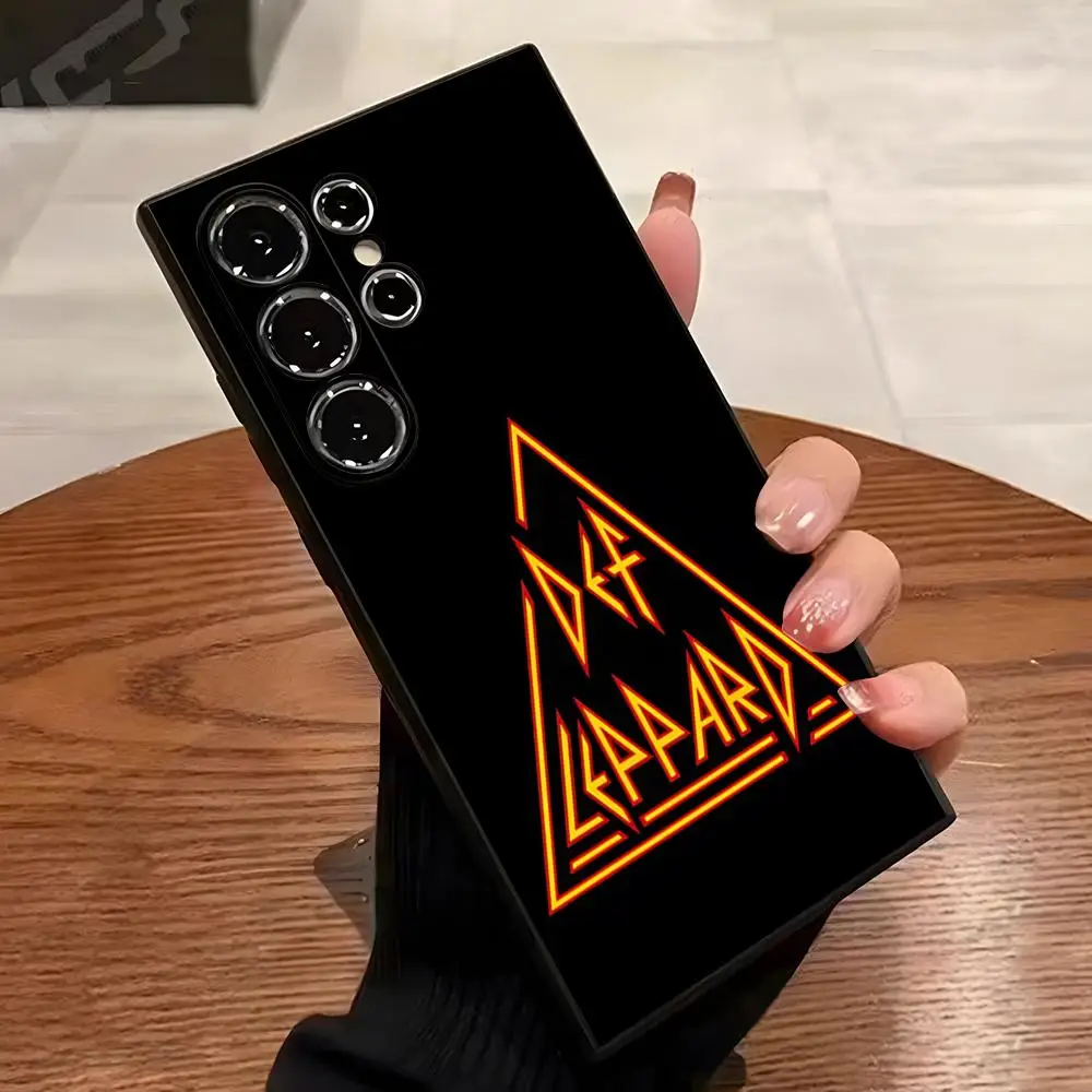 Def Leppard Rock Band Phone Case For Samsung S25 Edge S24 S23 S22 S21 S20 Ultra Plus Fe Galaxy A54 A53 A34 A25 A16 Cover