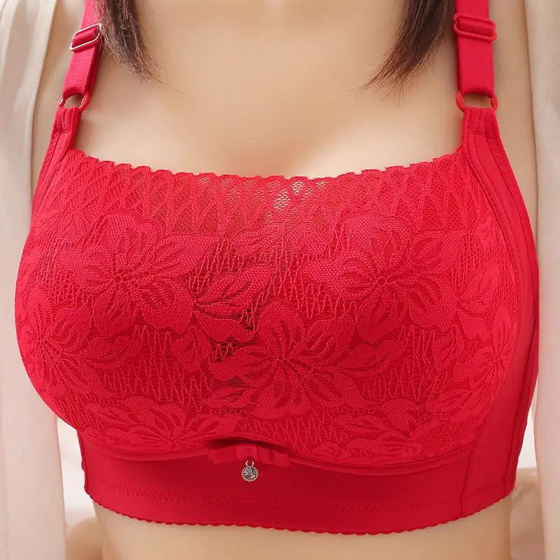 Wirefree Push Up Bras Women Lace Underwear Female Gather Tube Tops Sexy Bra Intimates Brassiere Plus Size Bralette Sexy Lingerie