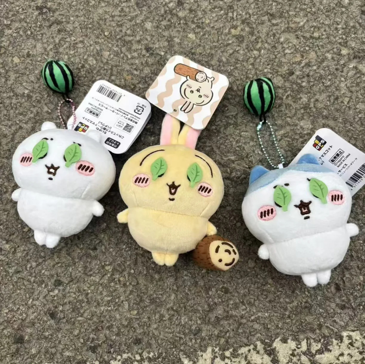 

Cute Chiikawa Plush Keychain Usagi Hachiware Ji Yi Cartoon Stuffed Doll Bag Pendant Kawaii Anime Figure Toy Gift for Girls