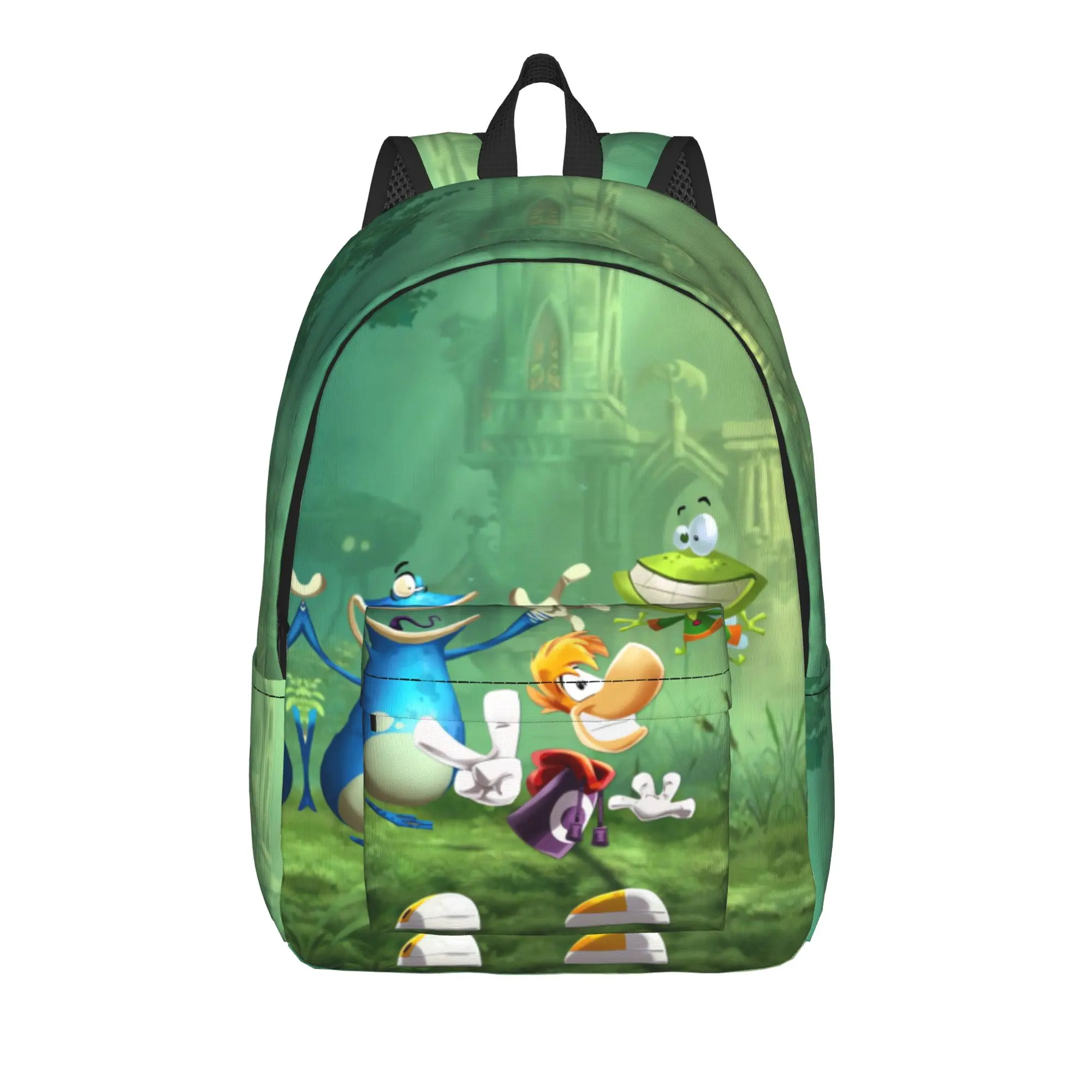 Cartoon Games Rayman Legends Backpack  Travel Backpacks Girl Design Pattern School Bags Casual Rucksack