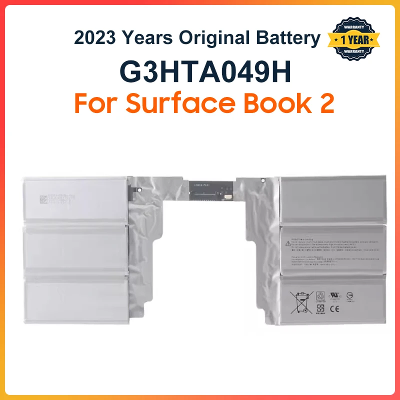 Imagem -01 - Bateria de Teclado para Microsoft Surface Book 2ª Geração 135 1835 G3hta050h 11.36v 59.4wh 5218mah G3hta049h bateria de teclado para microsoft surface book 2 geracao 135 1835 g3hta050h 1136v 594wh 5218mah g3hta049h 01