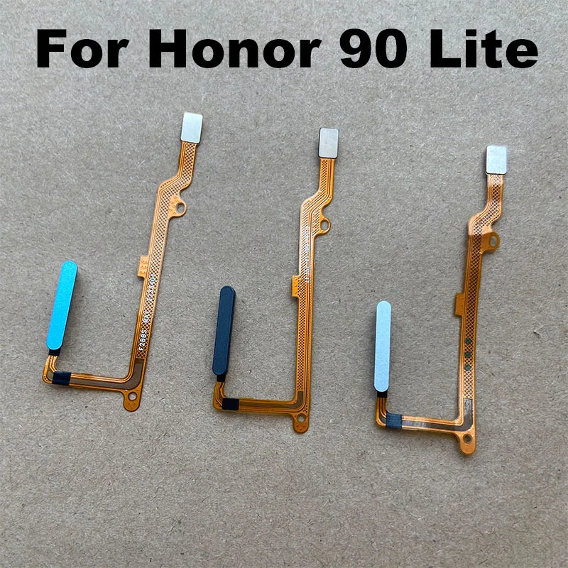 For Huawei Honor 90 Lite Fingerprint Sensor Flex Cable Power Button Flex Cable Smartphone Recognition Replacement Parts CR