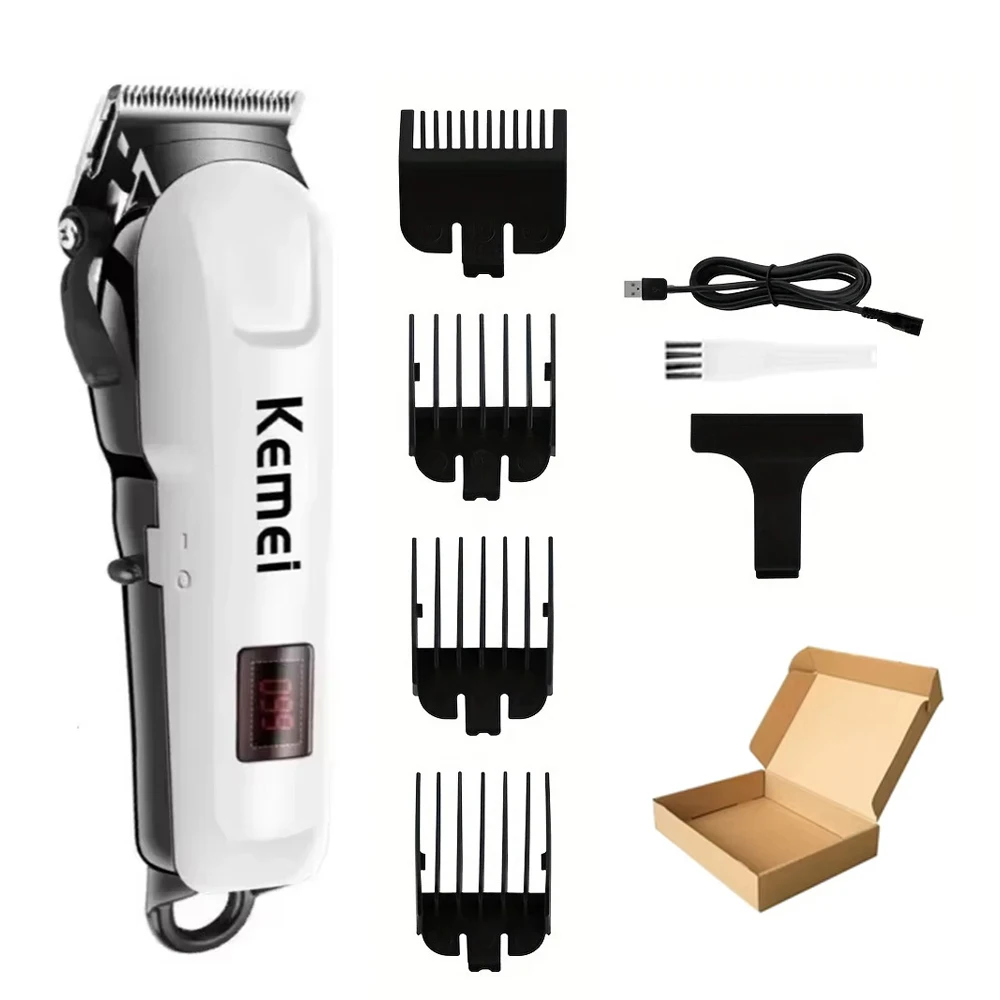 Kemei Professionele Kapper Draadloze Elektrische Tondeuse USB Oplaadbare Trimmers Haar Snijmachine KM-809A KM-2299 KM-T95