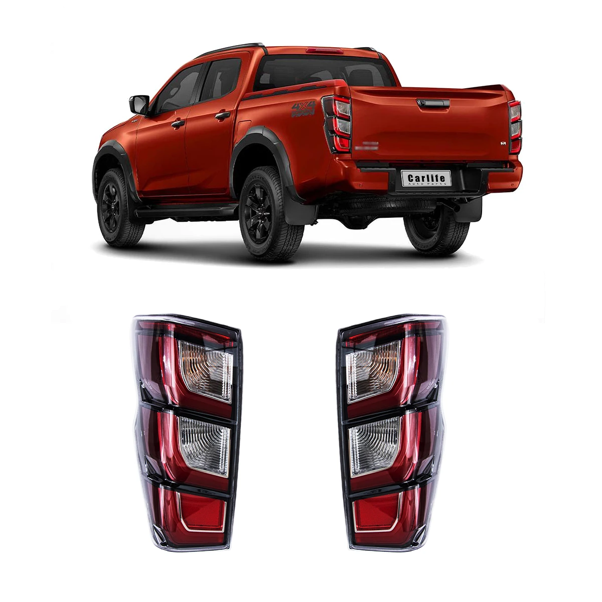 

High Cost-performance Bumpers Body Kit for ISUZU 4X4 D-max 2019-2023 Modified to 2025 V CROSS Model.