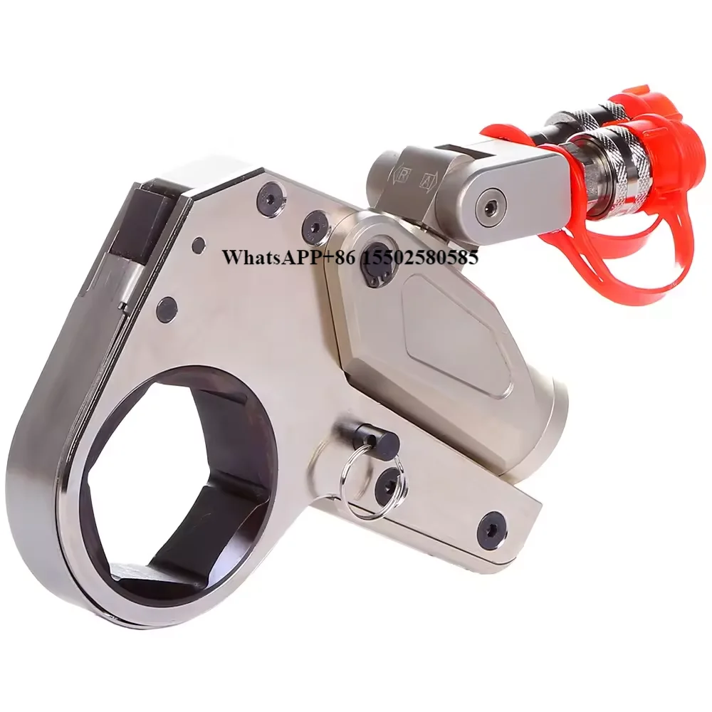 

MHW-4S50 Customizable OEM Hydraulic Wrench Durable Steel With Aluminium-Titanium Alloy Hollow Type Hydraulic Tools