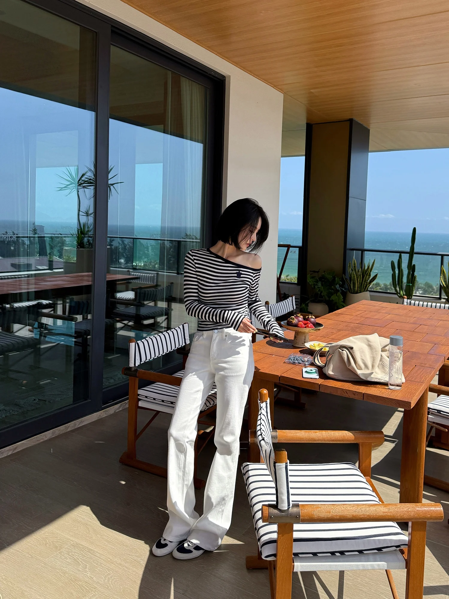 

FORNIYOYO Casual Wide Leg Jeans Women's Micro Elastic Lenzing Fiber Slimming Jeans Cotton Blend Comfortable Spring Wear