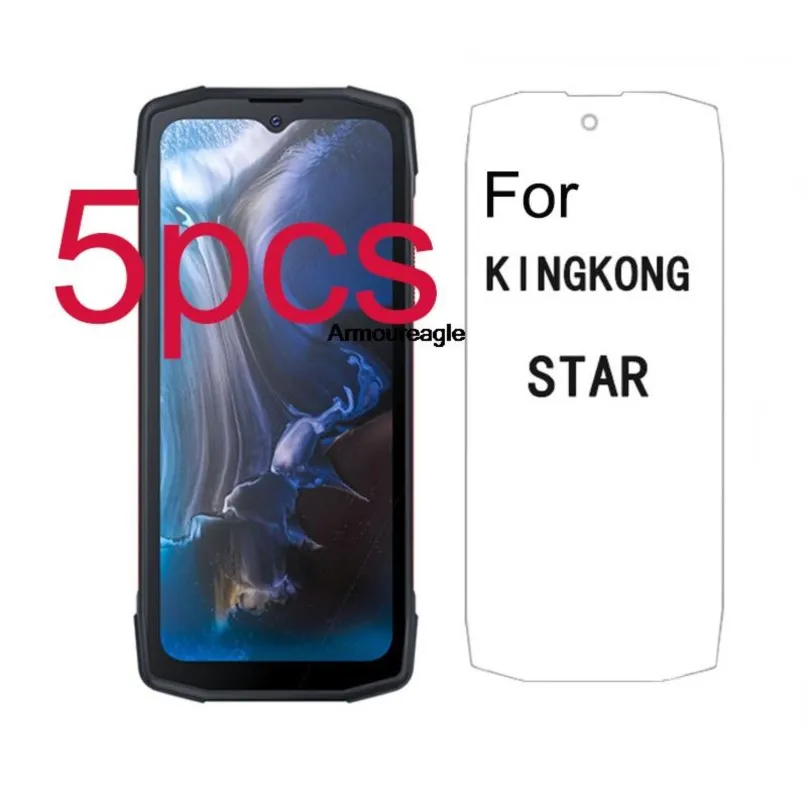 5pcs guard on for cubot kingkong star tempered glass protective kingkongstar king kong 6.78