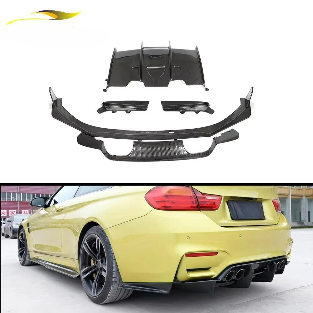

Real Carbon Fiber Rear Diffuser for BMW F82 M4 F80 M3 2014-2019