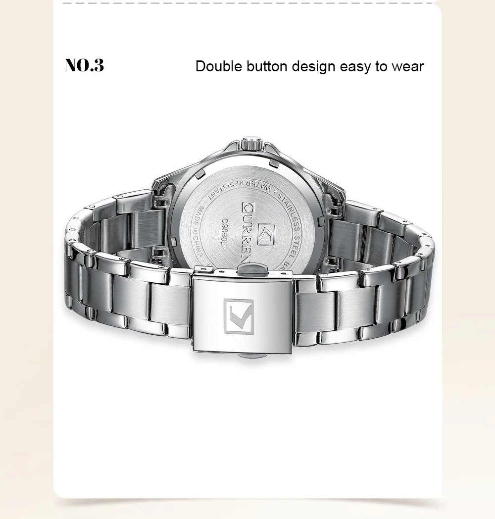 Istro REN-Montres de couple pour amoureux, montres-bracelets à quartz classiques simples, bracelet en acier inoxydable, aiguilles Shoes, marque de