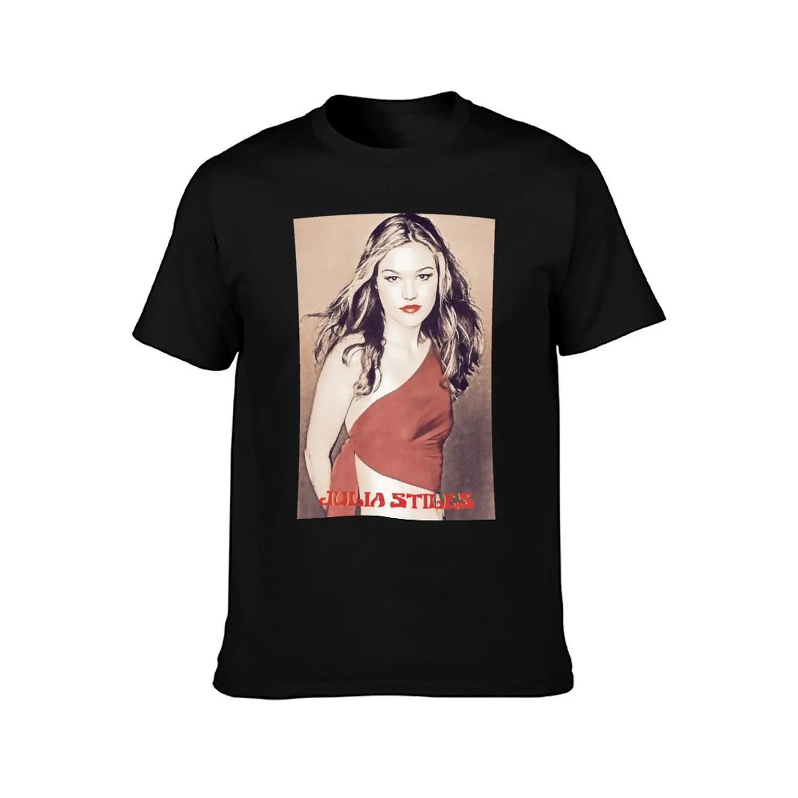 Cool Graphic Gifts Reward Julia Stiles Great Gift Vintage Photograp T-Shirt Summer Casual Cotton Tee Oversized Streetwear Tops