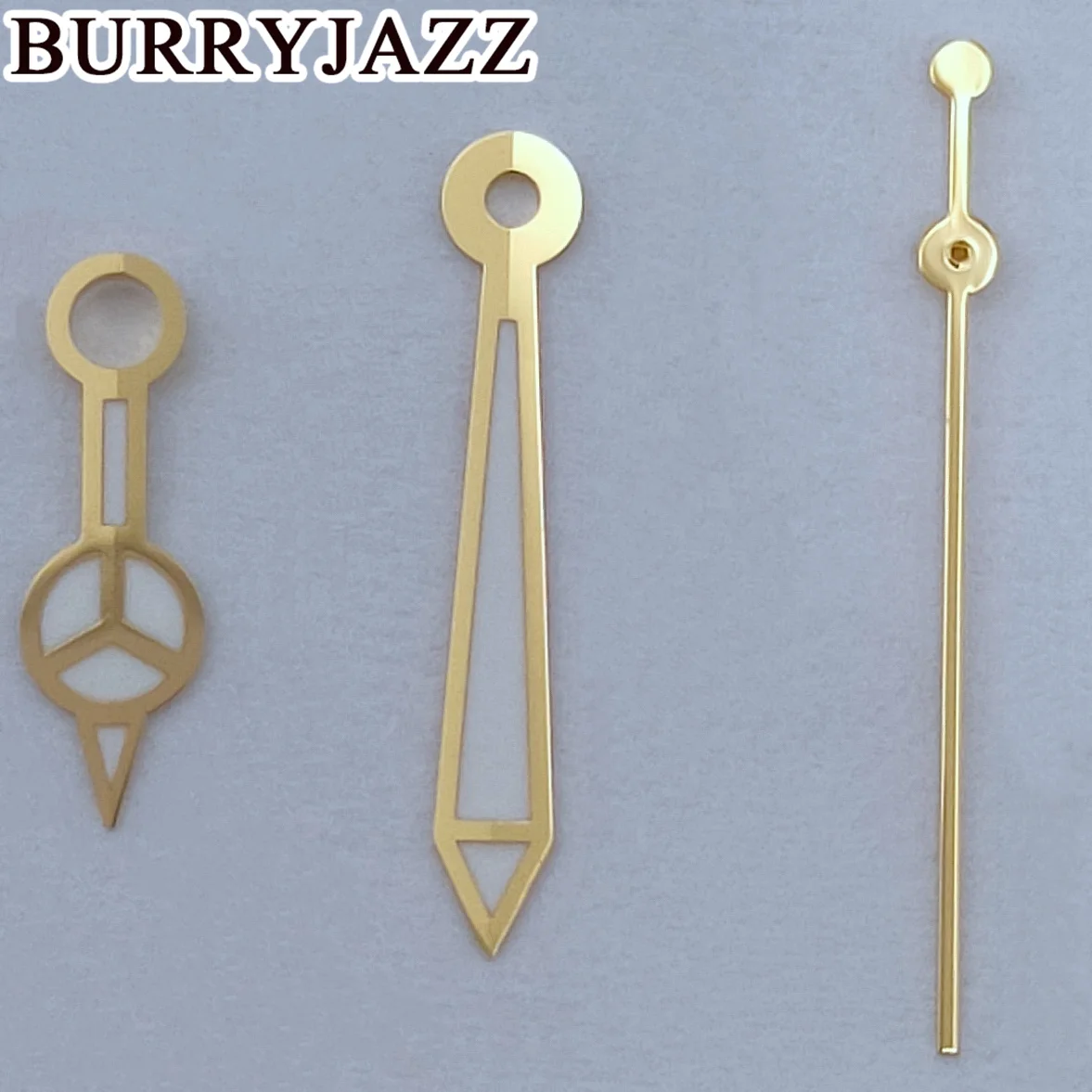 Burryジャズ照明手、シルバー、ゴールド、グリーン、nh35、nh36、nh38、7s26、7s36、4r35、4r36