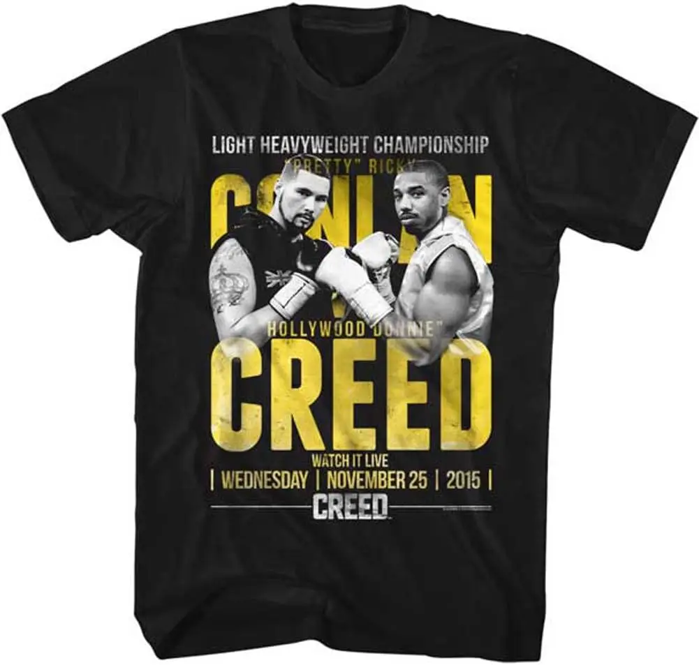 Creed (Movie Men's Conlan Vs T-Shirt Large Black