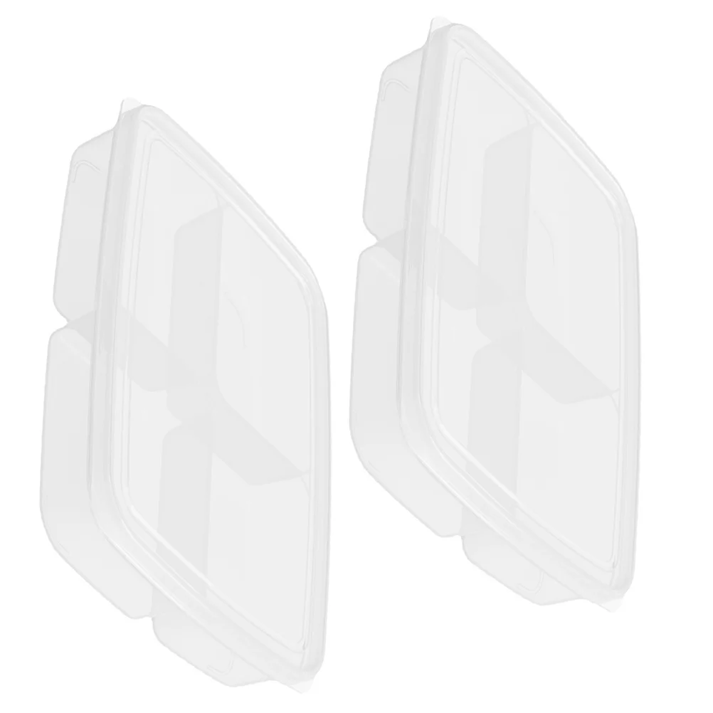 

Plastic Fridge ganizer Boxes Containers Lids Drawer Divided Bin Pantry Airtight Compact Light Long Service Smooth
