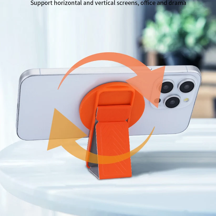 البنصر قبضة الهاتف شريط للرسغ ل MagSafe الهاتف المغناطيسي حامل مغناطيسي مكتب سيارة آيفون 16/15/14/13/12 برو ماكس S25 S24
