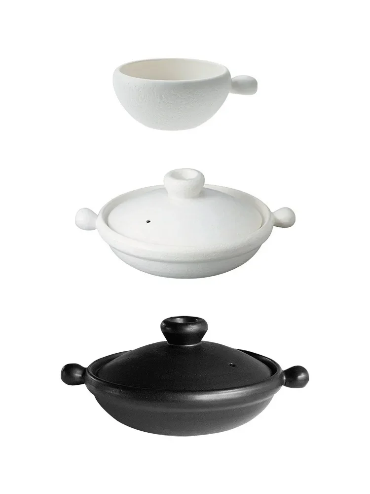 

Earth Pot Black Pills White Pills Heat Resistant, Casserole, Maruto, Japanese Soup, Ceramics