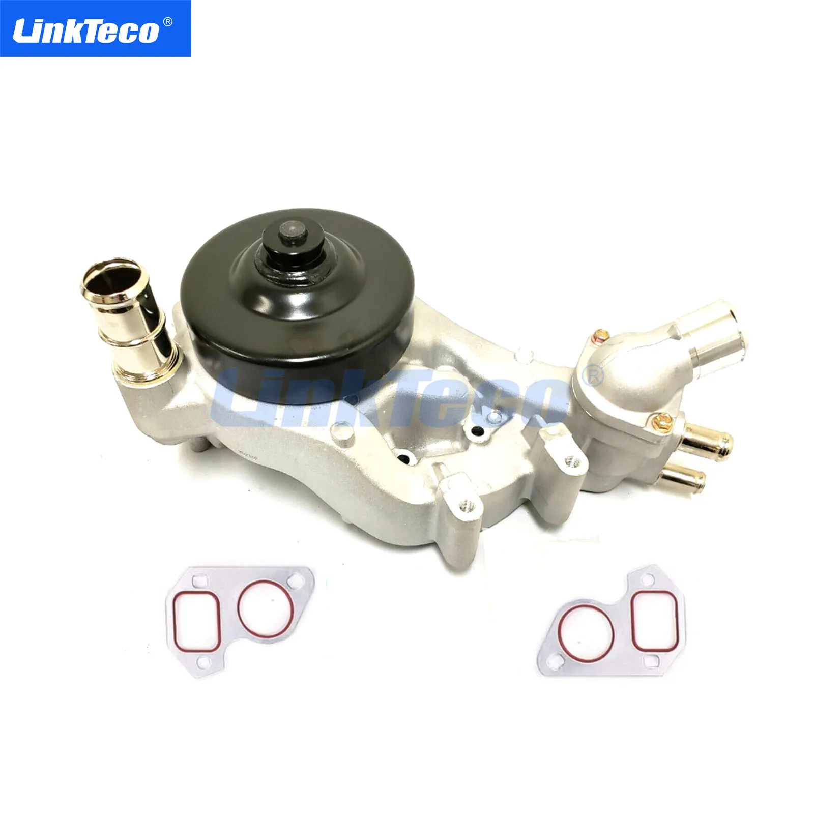 

For GM LS Plain Aluminum Mechanical Water Pump w/ Upward Facing Inlet LS1 LS2 LS6