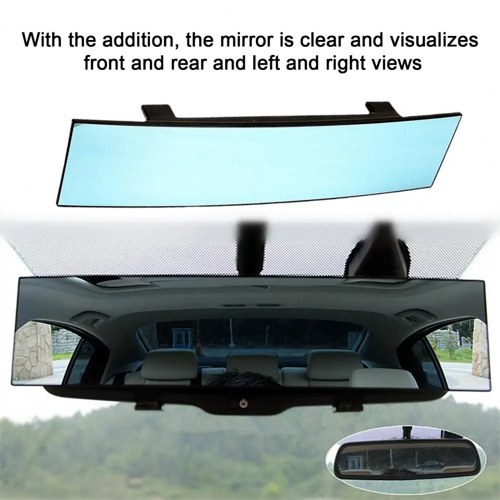 Car Modification Mirror Real Rearview Mirror Enhance Driving Safety with Sturdy Long-lasting Wide Angle Rearview Mirror for Car