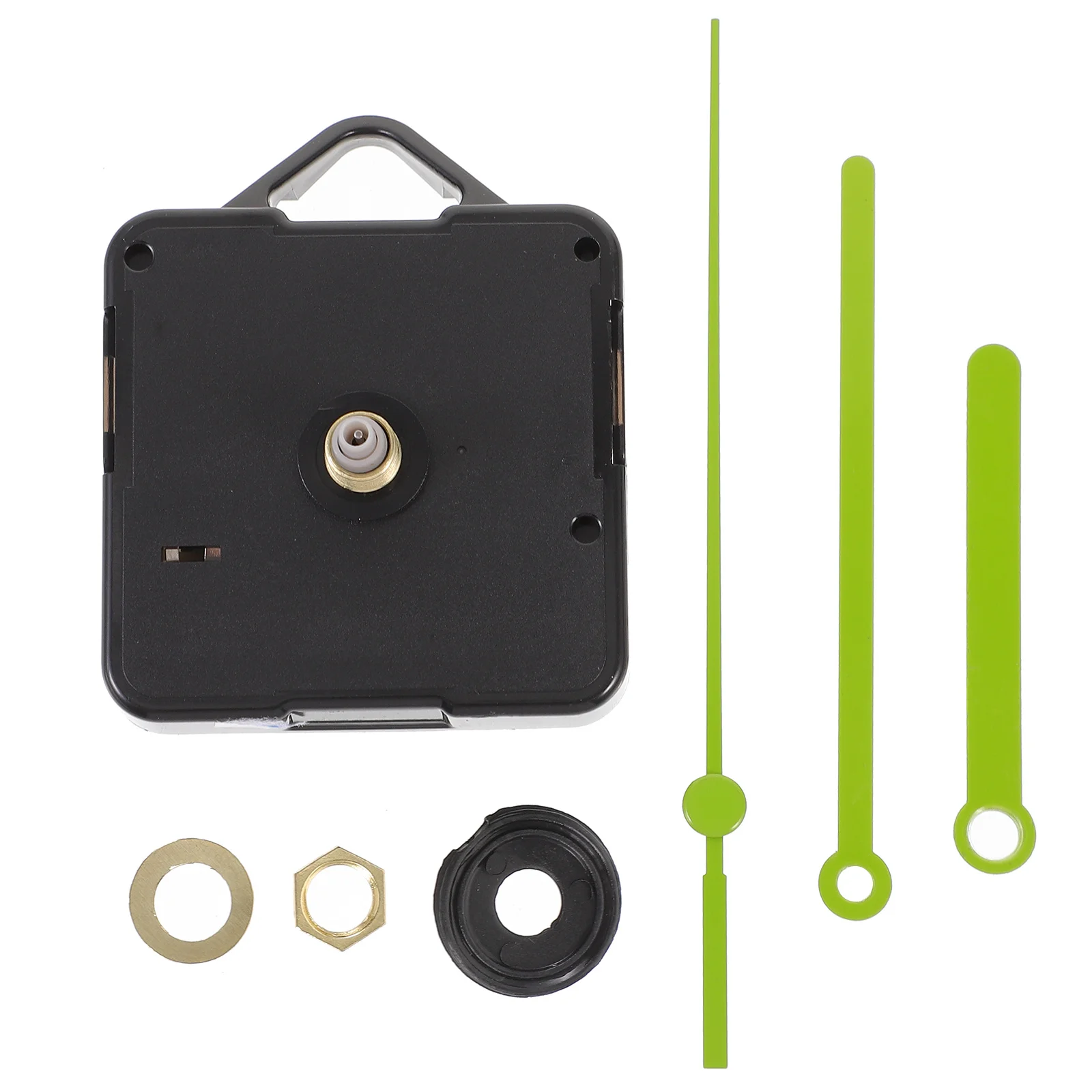 

Quartz Clock Movement Kit Green Without Clock Core 3 Pointers Silent DIY Wall Desk Cross Stitch Torque