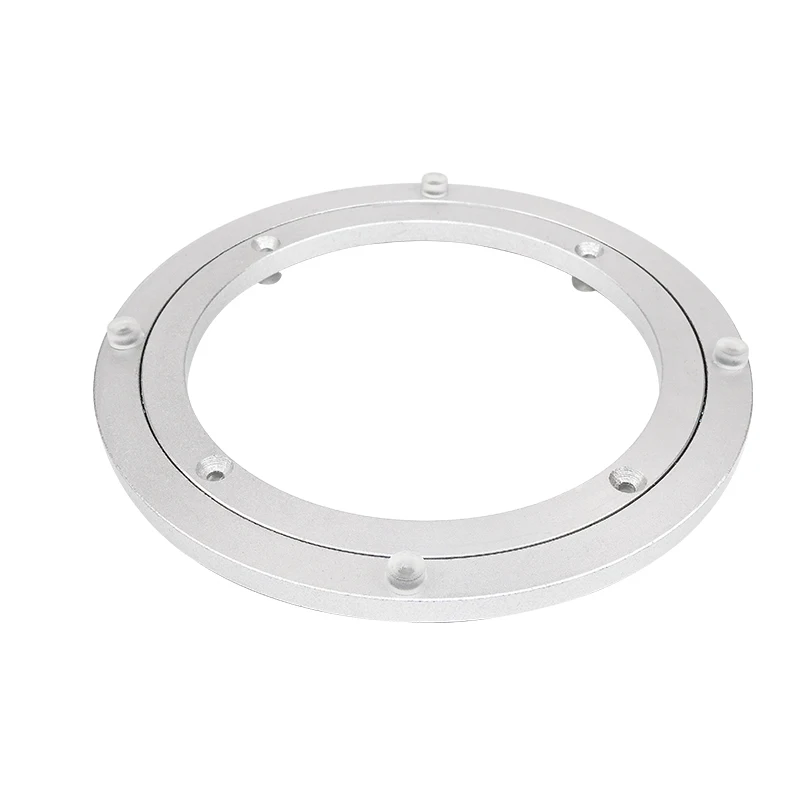 30cm Rotating Smooth Round Shape Aluminium Alloy Swivel Turntable Turnplate for Tab поворотная платформаle