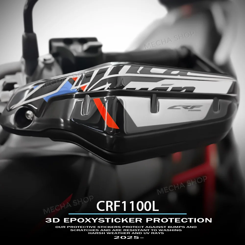 For CRF1100L Africa Twin CRF 1100L CRF 1100 L adv Motorcycle Handguard Decal Hand Guard Shield Protection 3d Sticker