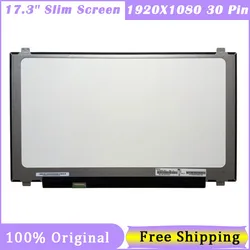 17.3 Inch Slim 30 Pin Laptop Screen N173HCE-E31 LP173WF4-SPF1/F2/F3/F4/F5 LP173WF4-SPB1 B173HAN01.0 1920*1080 FHD IPS 30 Pin