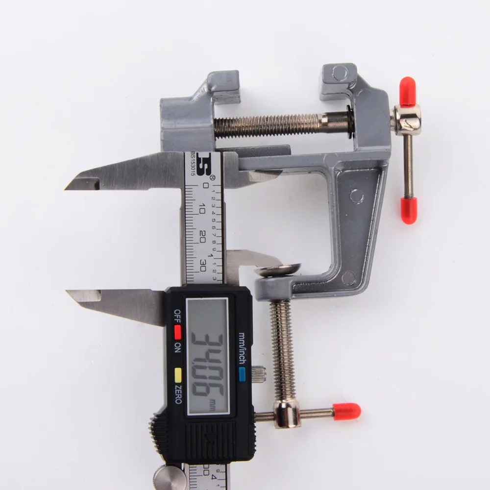 

30MM Mini Aluminum Alloy Bench Table Vise, Household Flat Table Vise