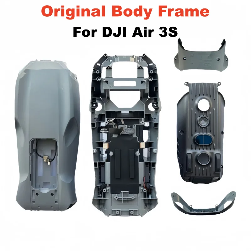 

Оригинальный корпус Air 3S, сменный аксессуар, верхняя крышка, средняя рама, нижняя часть корпуса для DJI Air 3S, запасные части, 95% новый