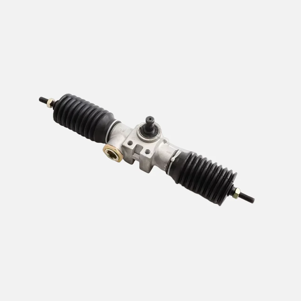 

420mm Power Steering Gear Rack Pinion Shaft Assembly for Go Kart Buggy ATV UTV DIY Replacement Upgrade Durable Performance