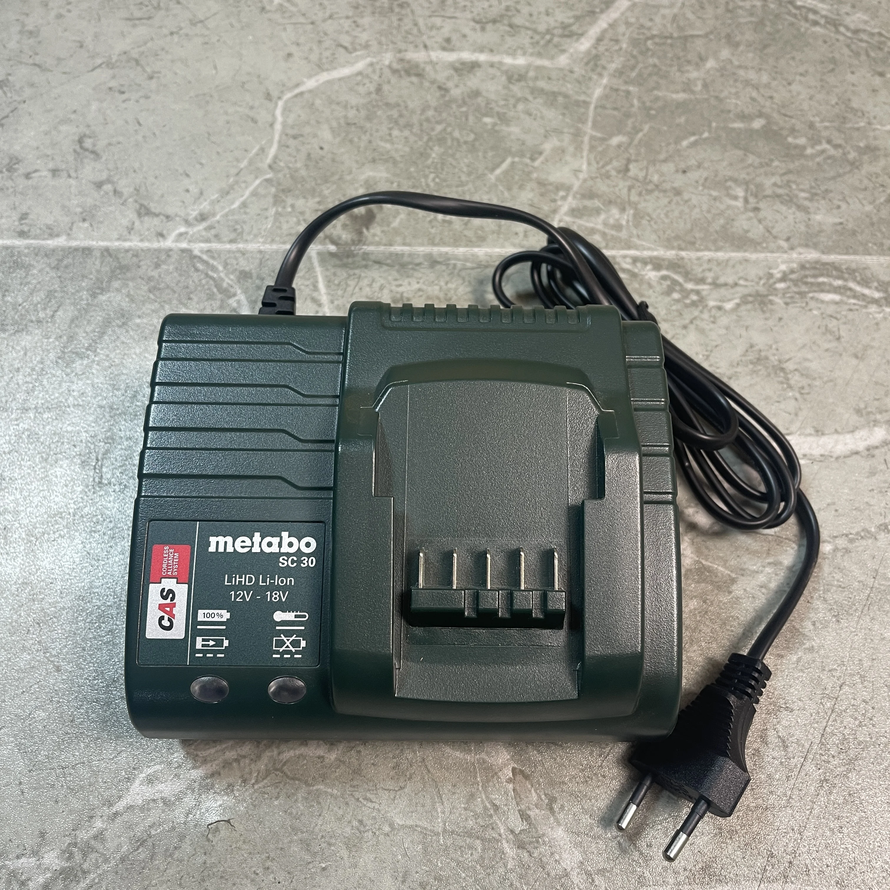 Metabo SC30 Charger 12V‑18V Li‑Power / LiHD Slide‑on Battery Charger Order