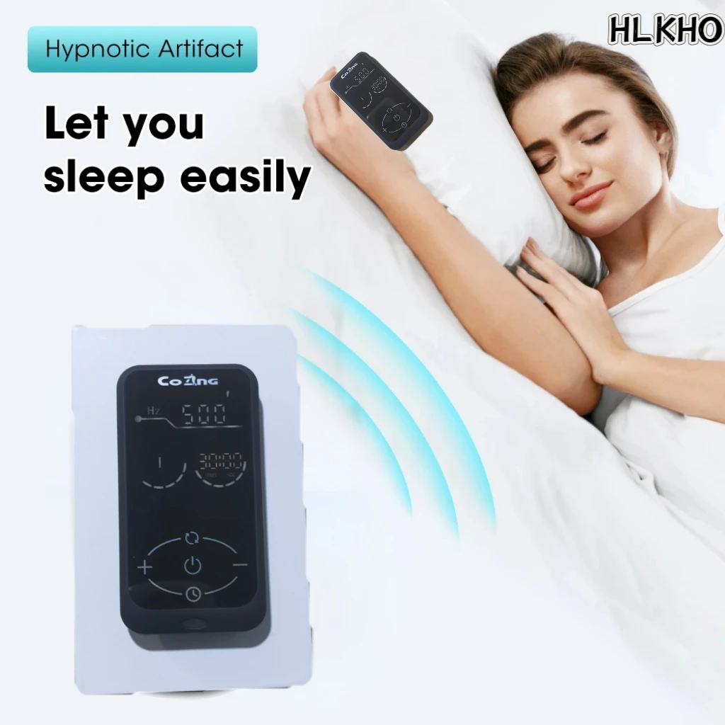 HLKGO Vagus Nerve Stimulator to Sleep Better, Deep Calm, Meditation and Drug-free Intervention for Headache
