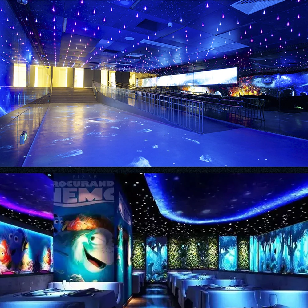 150w Magic Water Wave Led Effect Light Projector For Wedding Ceremony Lives Show Stage Lighting