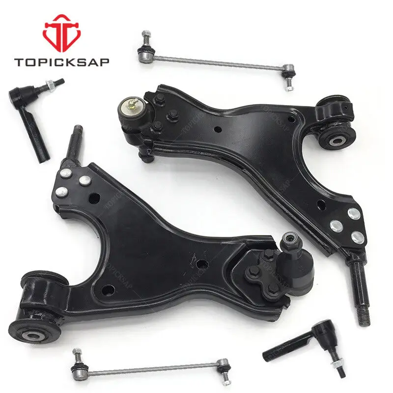 

TOPICKSAP Suspension Kit Front Lower RH LH Control Arm Stabilizer / Sway Bar Link Set for BUICK ENCLAVE Chevrolet SATURN 2007-12