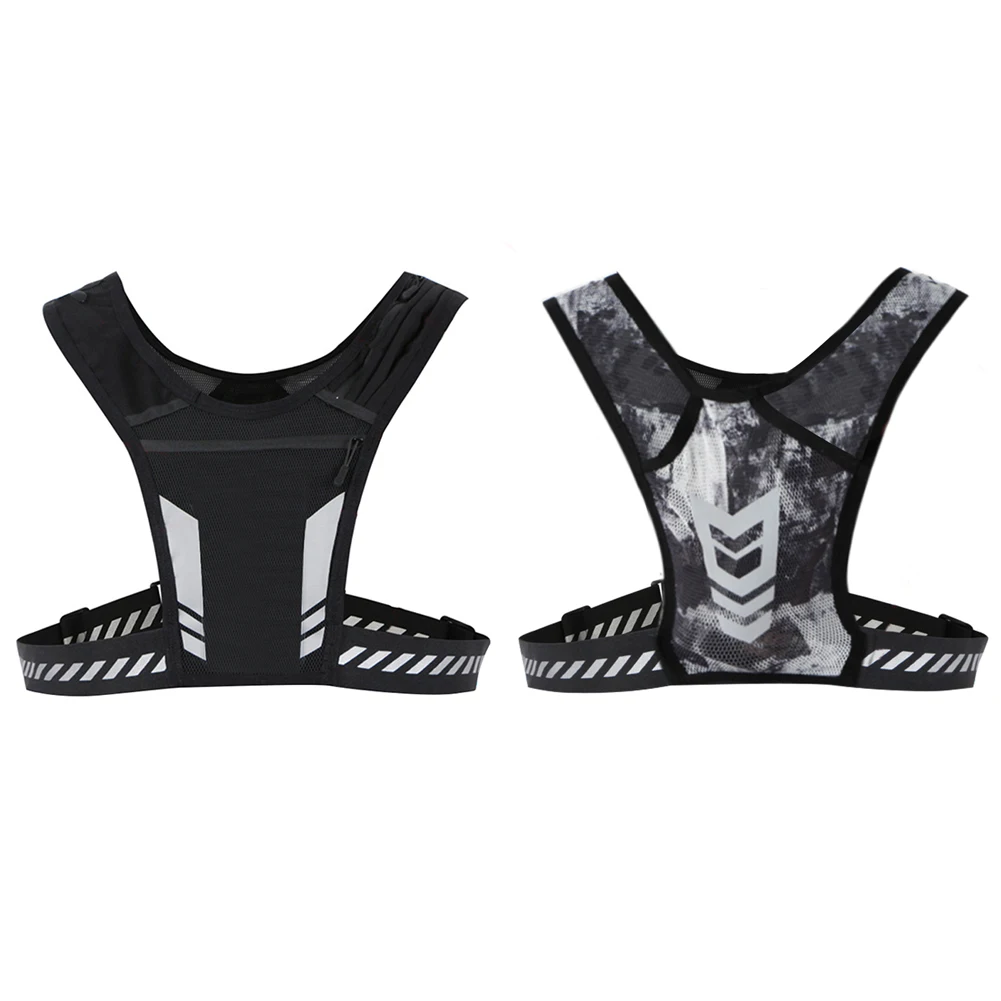 

Elastic Reflective Cycling BackpackMesh Breathable Hydration Backpack Lightweight Large Capacity for Jogging Running Fitness