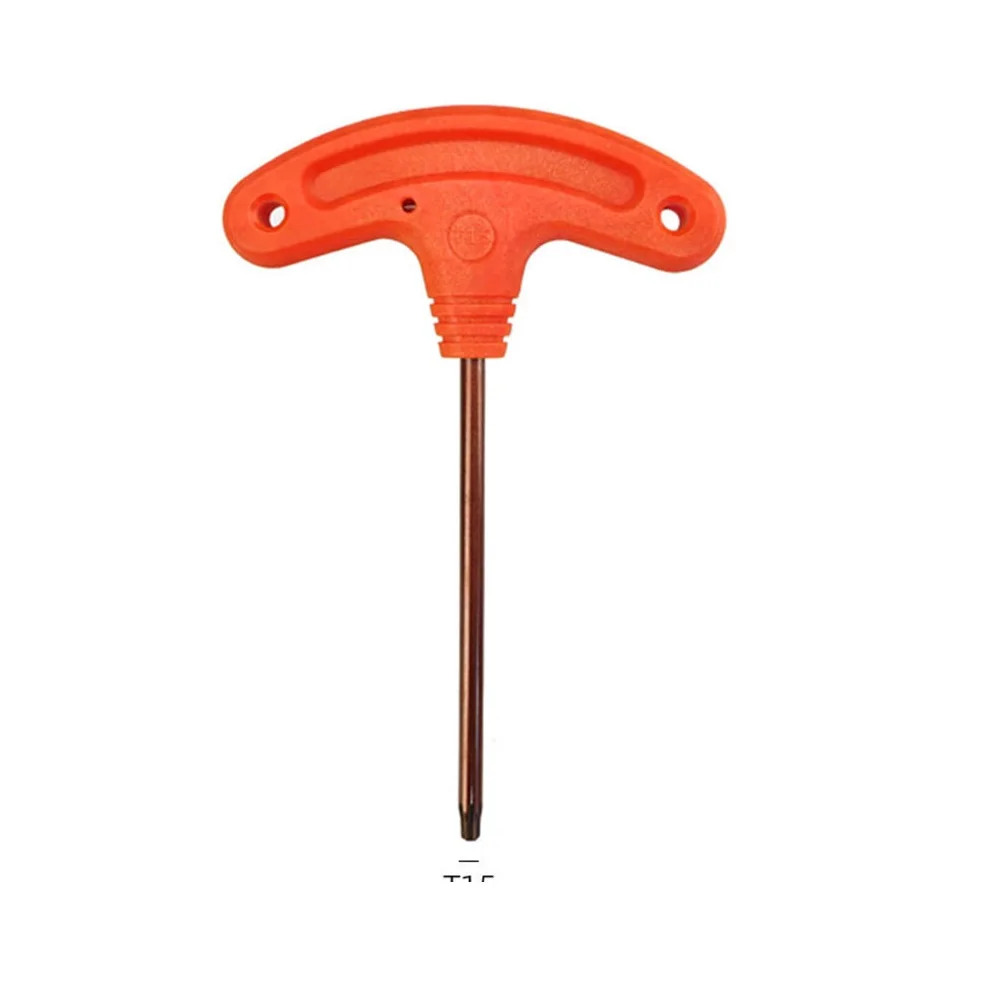 1pc T Shape Screwdriver  For Electronics And Toy Repair  With Sizes T8 Featuring Steel Core And  Comfortable Grip