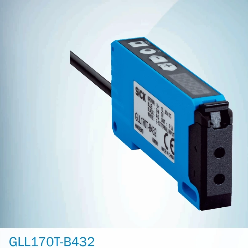

sick brand original GLL170T-B432 6063340 FIBER-OPTIC SENSORS new in stock