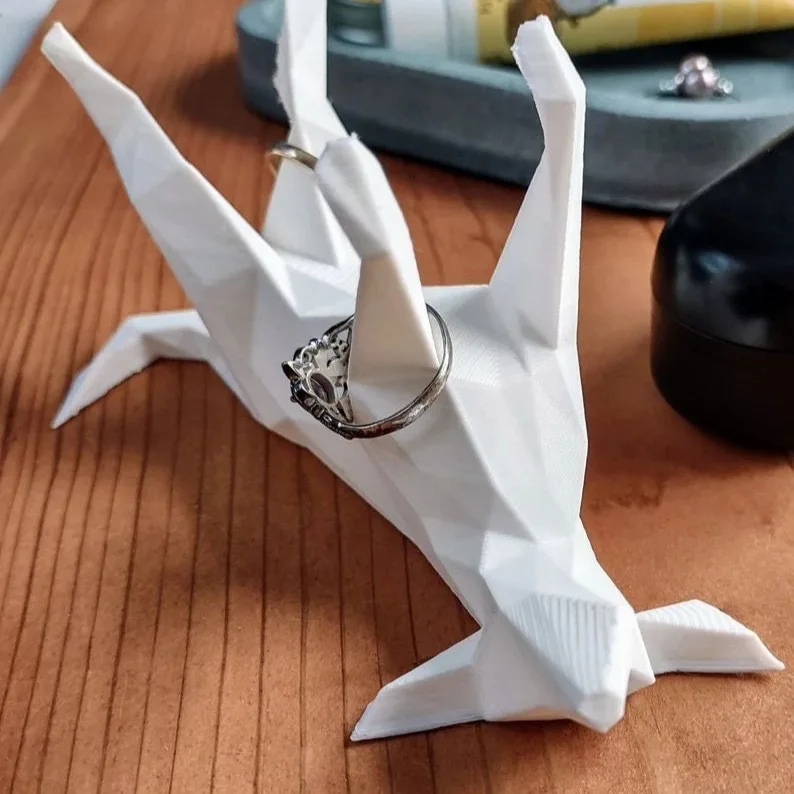 

Dog Ring Holder Decor - Cute Home Ornament, Creative Gift for Women, Makeup Display