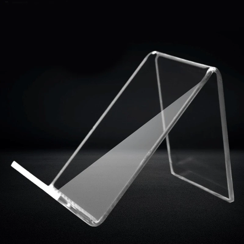 Transparent Cell Phone Holder Acrylic Display Stand Clear Rack Stand for Cell Phone Display