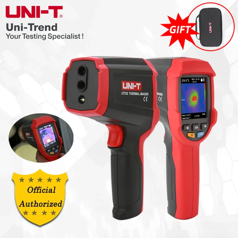 UNI-T UTi32 جهاز تصوير حراري بالأشعة تحت الحمراء بدرجة حرارة عالية / نطاق -20 ~ 1000 ℃ /اللغة الصينية والإنجليزية قابل للتعديل