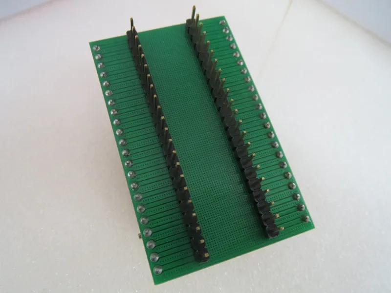 PLCC44/DIP40 prise de gravure plaqué or IC siège de Test banc d'essai de prise de Test