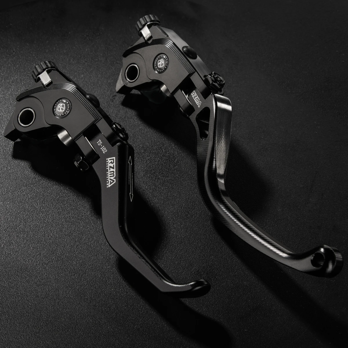 CNC Shorty Brake Lever 2/3-Finger for Brembo RCS Master Cylinder  - Racing Motorcycle  Adjustable Clutch Leve