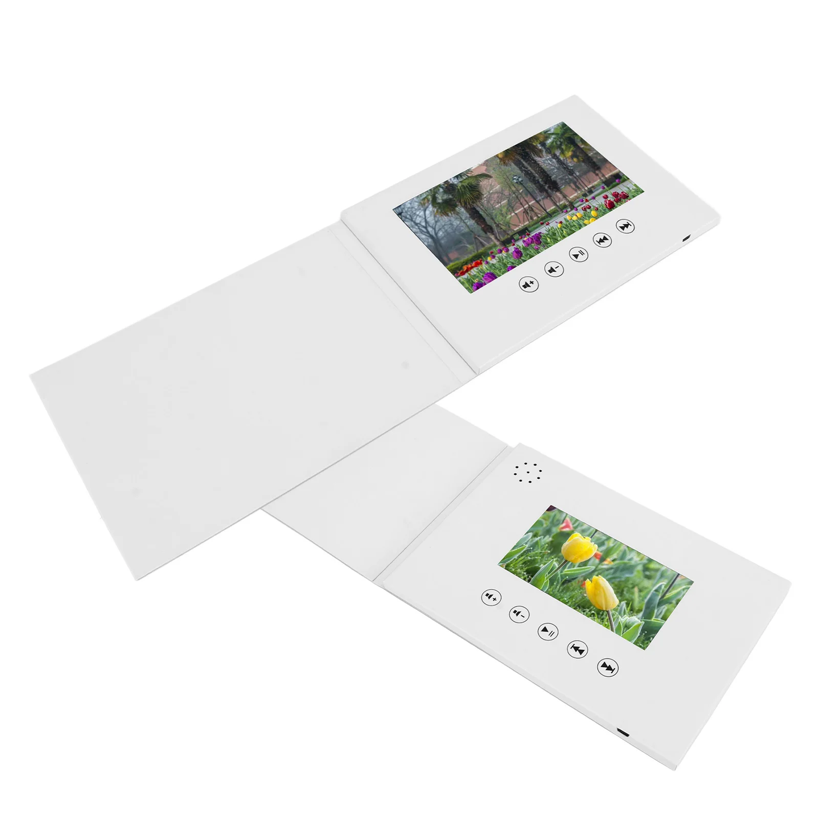 Video Brochure Electronic Greeting Card with LCD Screen Motion Display Custom Video Message for Birthday Christmas Anniversary
